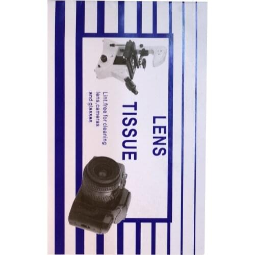 Lens Cleaning Tissue Paper for Canon Nikon Sony Fujifilm Camera Lenses or Filters (Pack of 25 Sheets) 7cm x 12cm