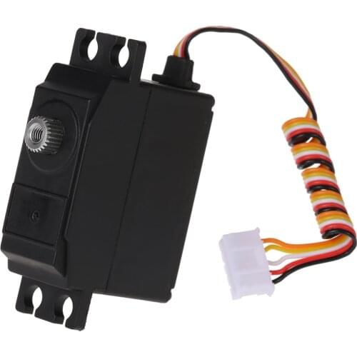 Original Upgraded 25g Metal Gear Servo for Wltoys 12428 RC Car Rock Crawler SUV Cars Vehicle Model