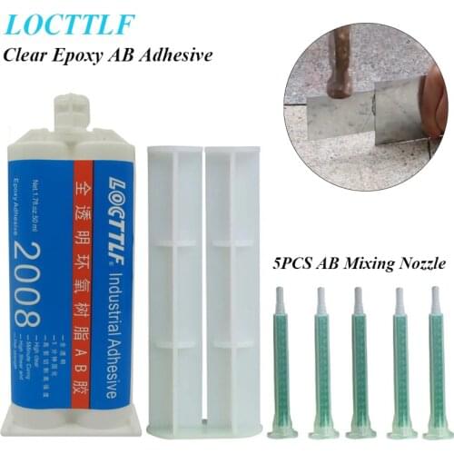 Super AB Glue Epoxy Strong Bonding Glue Resin Adhesive 50ml Welding Iron Repair Metal Glass Plastic Wood Ceramic Adhesive