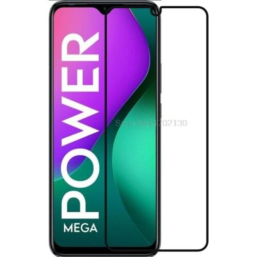 Full Cover Protective Glass For Infinix Smart 5 Tempered Glass For Infinix Hot 10 Play Helio G25 G35 Screen Protector Full Cover