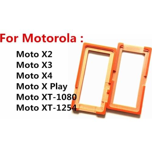 1pcs Mold Holder LCD Outer Glass Lens Display Screen Glue Mould For Motorola Moto X2 X3 X4 X Play XT-1080 1254