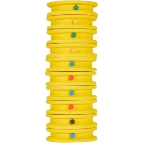 10Pcs Foam Rig Winders Board Fishing Hook Lure Line Feathers Storage Board Tackle Accessories Trace Wire Swivel Tackles