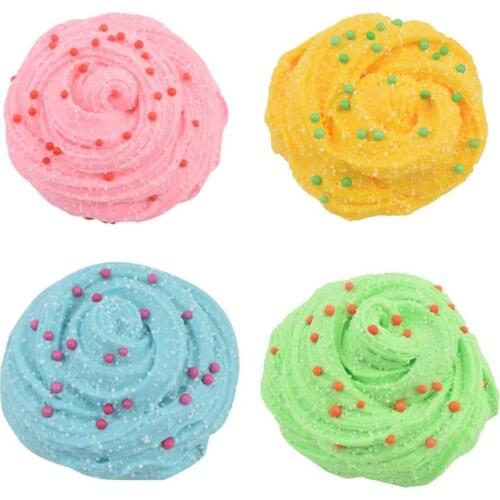 100ml Soft Pottery Cotton Mud Kids Educational Plasticine DIY Colorful Mud Toys Children Modeling Clay Slime Toy