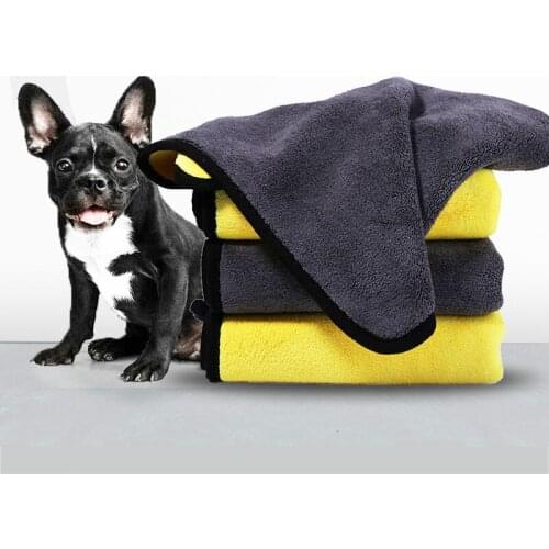 30x30CM Pet Bath Towel Strong Absorbing Water Dog Towels Golden Retriever Teddy General Pet Supplies Pet Special Towel E11462