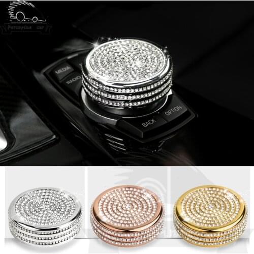 Diamond Multimedia Modification Button Cover Button Cover For BMW Idrive X1 X3 X5 X6 1 2 7 3 5 Series F30 E60 E61 E90 F10 F18