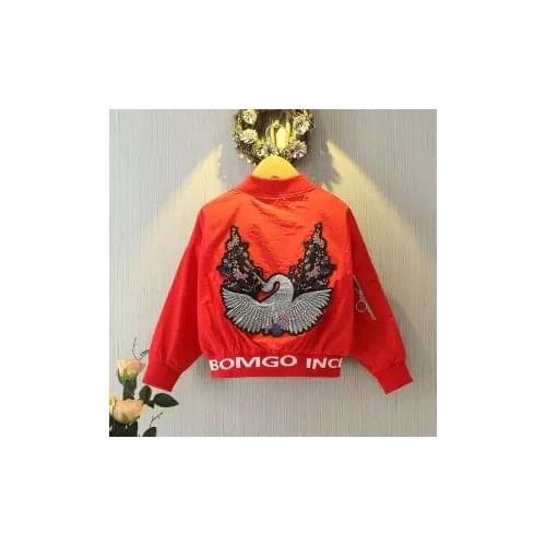 Binhbet Girls' Windbreakers
