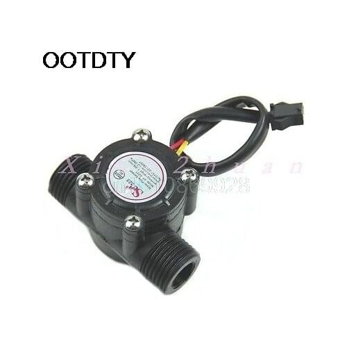 1PC Water Flow Sensor Flowmeter Hall Flow Sensor Water Control 1-30L/min