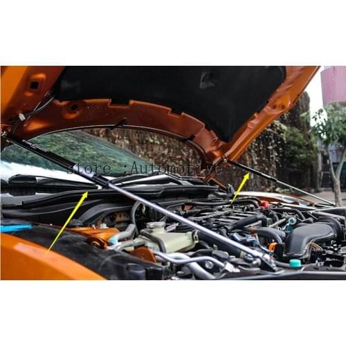 Two sides Auto Bonnet Hood Gas Struts Shock Struts Lift Supports for HONDA CIVIC 2016 2017 2017