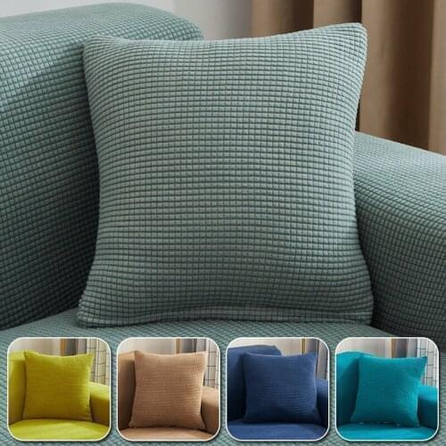 Fashion Knitting Style Pillow Case Cushion Cover Square 45*45cm Pillow Cover Home Decoration Sofa Car Dec