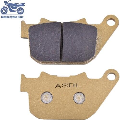 Motorcycle Rear Brake Pads For HARLEY DAVIDSON XL 883 R Sportster R Roadster XL 883 N Iron L Superlow XR1200 X 2005-2012 2013