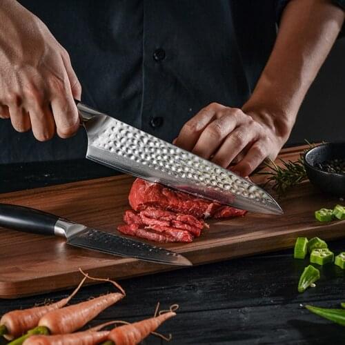 Professional 2pcs Damascus Kitchen Knife Set VG10 Steel 67 Layers Chef Knives Christmas Gift Home Kitchen Decoration Cook Tools