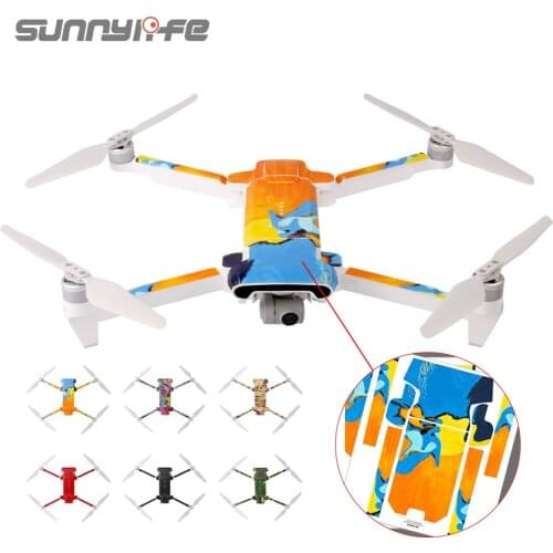 Sunnylife PVC Stickers For FIMI X8 SE Body Shell Protection Water-Proof Scratch-Proof Durable Protective Drone Accessories