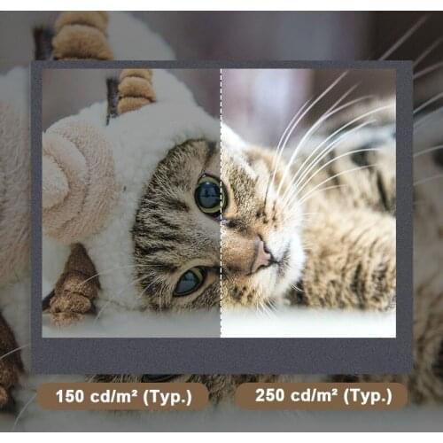 Original Innolux PT035TN01 V.3 Resolution 320×240 LCD Display Screen 3.5 Inch 250 Nits FPC Interface 60 Pins LCM Module