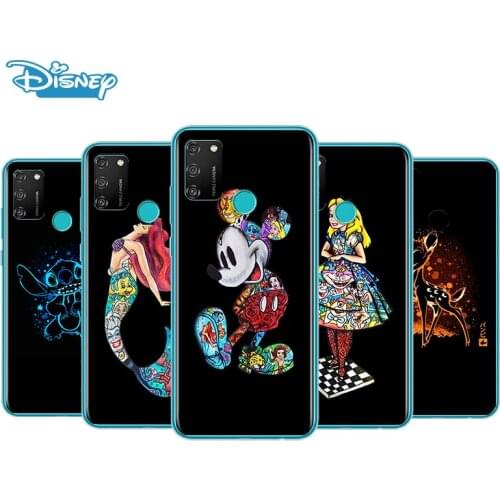 Transparent Cover Disney Princess Marvel For Honor V30 View 20 V20 30i 30S 30 20S 20E 20i 20 Lite Pro Plus Phone Case