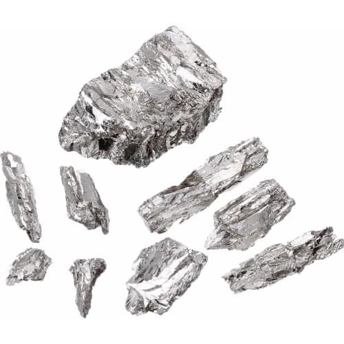 100g High Purity 99.995% Bismuth Ingot 9.8/g/cc Solid Metal Bi Particles Non-toxic Industry Catalysts for Manufacturing