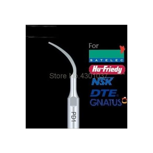2pcs PD1 Ultrasonic Scaler Scaling Tips fit SATELEC NSK GNATUS DTE HU-FREIDY Handpiece Tip Dental Tools