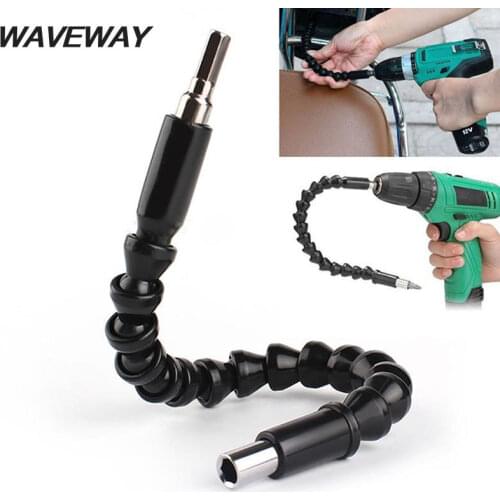 293mm Flexible Shaft Tool Electronics Electric Drill Screwdriver Bit Holder Connect Link Multitul Hex Shank Extension Snake Bit