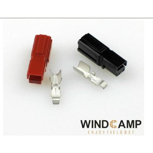 4pcs Power Plug AP Connector 45A Pole Red +Black ideal for DC Power