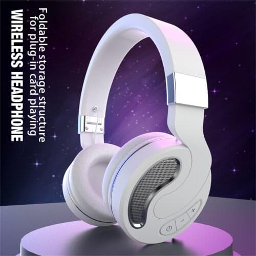 KINGSTAR Bluetooth Headphone Wireless Headset Hi-Fi Surround Stereo Foldable Gaming Headset with Mic Sports Running Computer