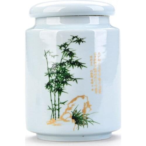 Porcelain Tea Box Exquisi Ceramic Purple Sand Tea Jar Ceramic Can Of Purple Clay Pot Kitchen Porcelain Cans Can Be Used As Gifts