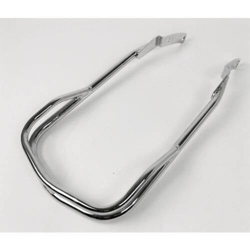 Motorcycle Chrome Front Fender Rail Bumper Trim Bracket For Harley Softtail Classic