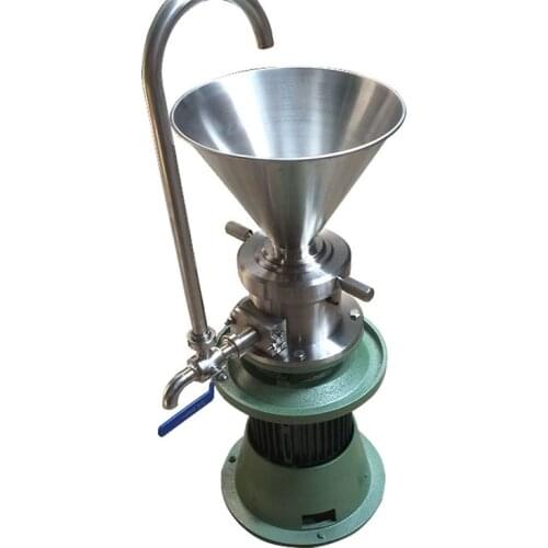 JM80 colloid mill sesame/chili paste emulsifying and grinding machine Peanut butter colloid mill