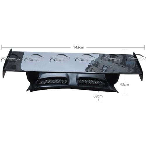 FRP Trunk Lid + Carbon Fiber Spoiler for Porsche Carrera 911 997 GT3 2004-2012