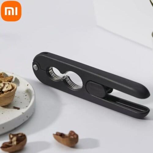 Xiaomi Metal Opener Nutcracker Stainless Steel Portable Nut Cracker Kitchen Gadgets Tool Sheller Walnut Plier Kitchen Accessorie