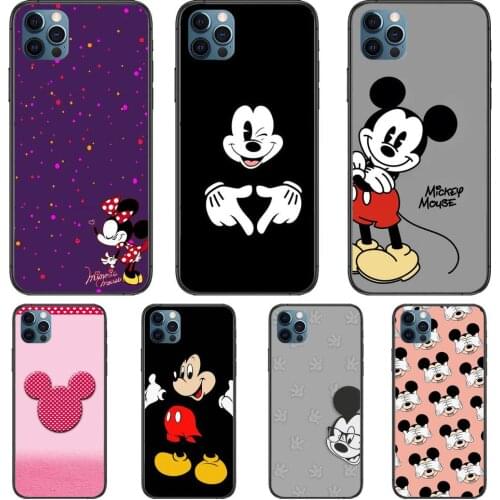 Cute mickey apple style cover Phone Cases For iphone 12 Pro Max case 11Pro Max 8PLUS 7PLUS 6S iphone XR X XS mini mobile cell f