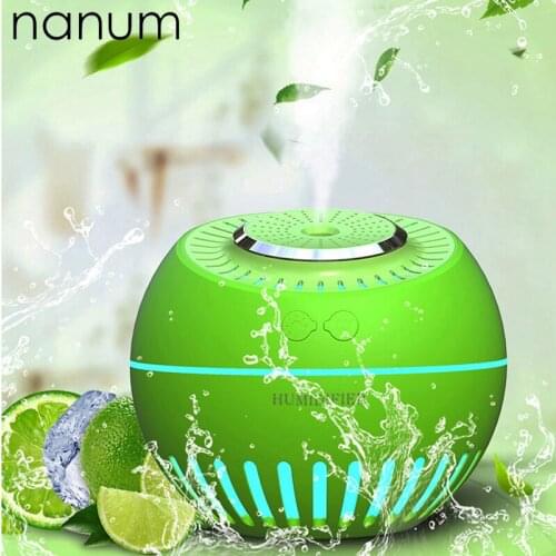 Mini Melon Humidifier Essential Oil Diffuser 380ml Aroma Lamp LED Night Light USB Ultrasonic Fogger Car air freshener