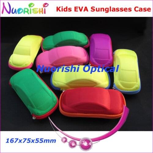 ML014 kids sunglasses case children eyeglasses eyewear case in various colors free shipping