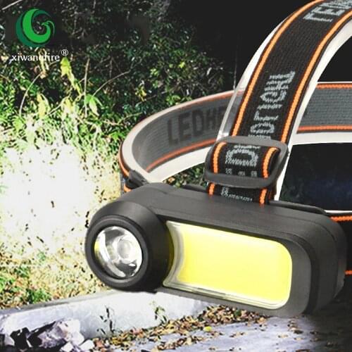 XIWANGFIRE COB Headlight 18650 USB Rechargeable Headlamp Outdoor Lighting Work Light Headlight Fishing Light Strong Headlight
