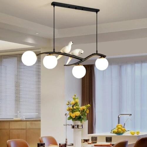 2021 NEW Scandinavian Style Bird Chandelier Lighting Creative Modern Hangling Light For Restaurant Dining Table