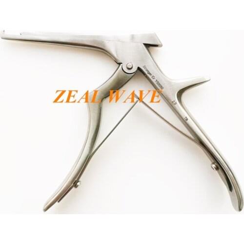 Rongeurs Ophthalmic Surgical Instruments Mastoid Rongeurs Stainless Steel Gun Type Vertebral Rongeurs