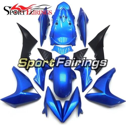 Plastic Complete Fairings For Kawasaki Z1000 2007 -2009 07 08 09 Complete Motorcycle Fairing Kit ABS Pearl Blue Body Kits New
