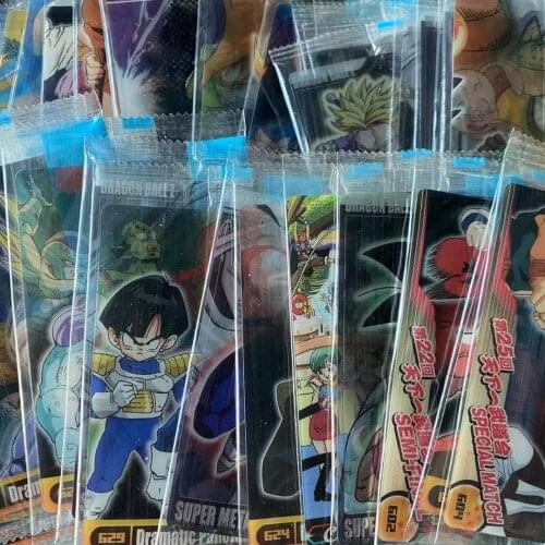 Genuine Japanese Dragon Ball Out of Print Limited 3D Translucent PVC Card One Piece & Dragon Ball Collection Card