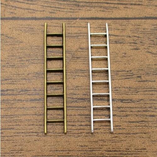 Ladder Charms 20PCS/Lot 51×10mm DIY Tool Pendants Handmade Jewelry Supplies 2 Colors Available-RS791