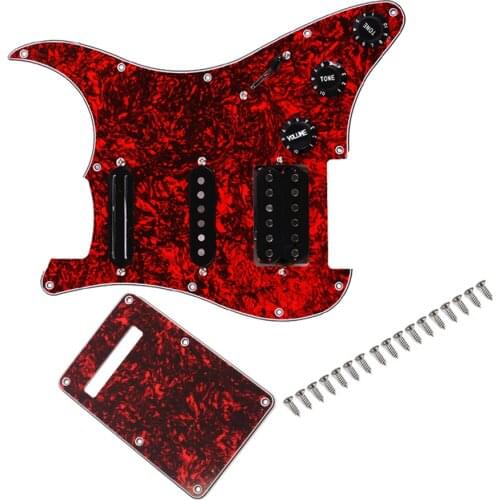 Prewired SSH Pickguard Anti-Scratch Plate Guard With Pickups And Humbuckers