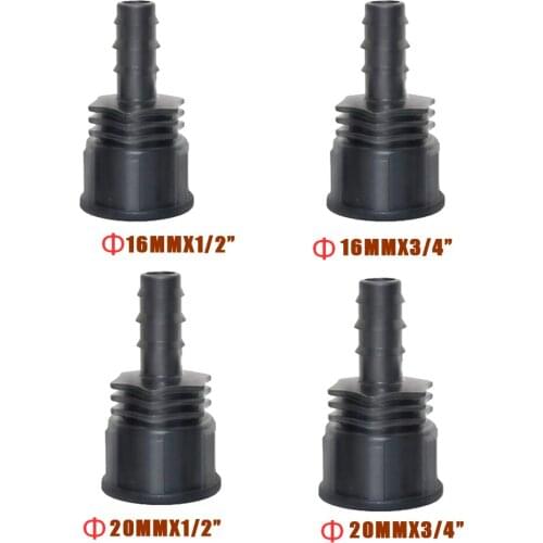 16mm/17MM Garden Hose Sprinkler Two Hole Micro Drip Irrigation Pipe Barbed Connector Watering System Connection Part