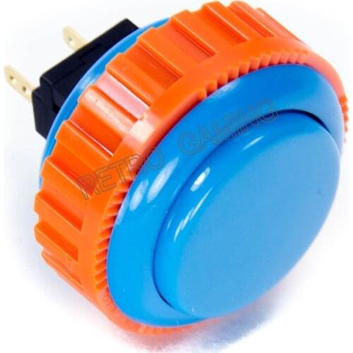 Six Pcs/Lot OBSN-30 SCREW IN ARCADE BUTTON For Raspberry Pi , PS2 , PS3, BOX 360 & MAME USB Joystick DIY Kit