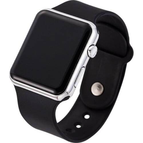 Sport Digital Men Women LED Silicone Electronic Watch Couple Watches Clock Relogio Montre Homme