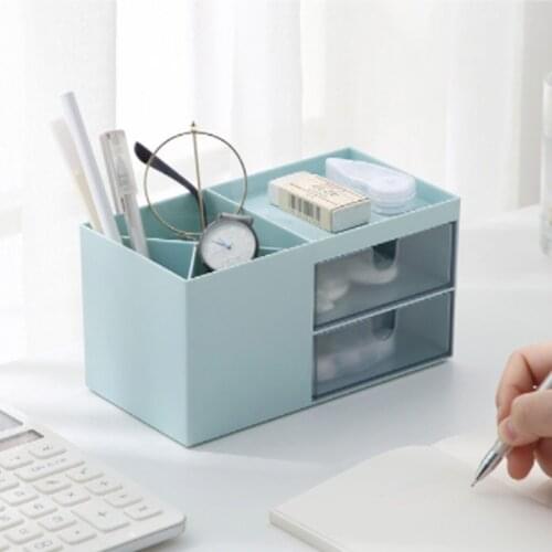 Cosmetic Drawer Make Up Organizer Bathroom Makeup Storage Box Women Skin Care Dressing Table Cosmetic Lipstick Beauty Case