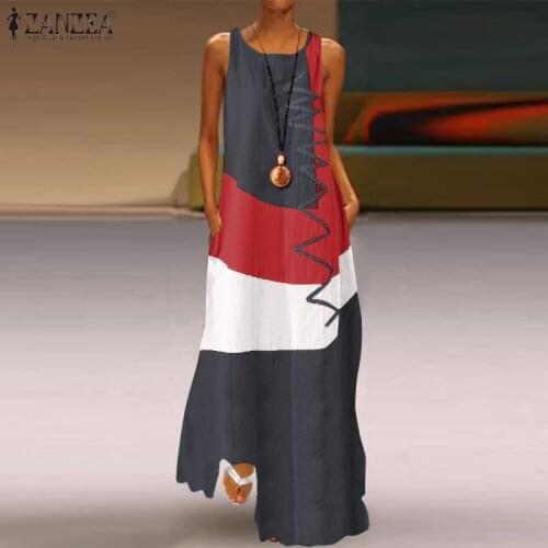 ZANZEA Colored Summer Dresses