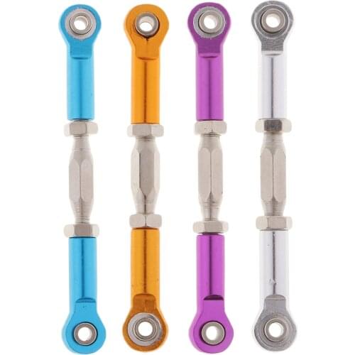 1:10 RC Vehicle Models 73-90mm Steering Servo Link Linkage for HSP 94111 Car