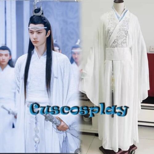 Anime MO DAO ZU SHI Lan Wangji Cosplay Costume TV Series The Untamed Halloween Christmas Costumes For Women Men