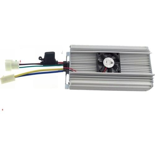 40-90V to 12V 50A 600W double plug type transformer converter with fan Intelligent control five lines for Electric vehicle