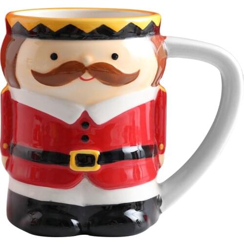 Cartton Soldier and Cute Dinosaur Ceramics Mugs coffee mug Milk Tea office Cups Drinkware the Best birthday Gift with Gift Box