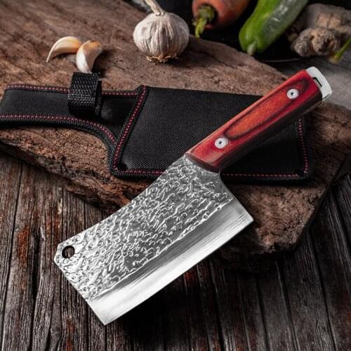 Outdoor Stainless Steel Sharp Cleaver Kitchen Mini Kitchen Knife Portable Multi Function Portable Small Knife Slic Cleaver Tool