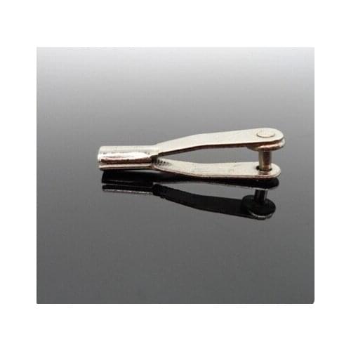 100pcs M2/3Metal Clevis Chuck 3mm RC Control Servo Horn Pull Rod End Head for RC Airplane/Car/Boat/Fixed-wing aircraft Model