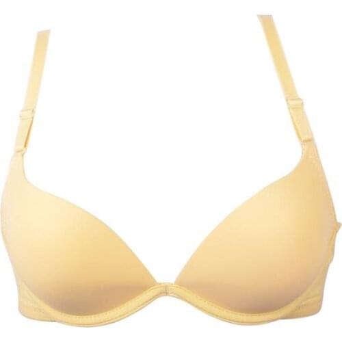 Mozhini New Cotton Children Bra Young Teenagers Girl student Confortable thin cup Summer Shoulder Strap Bra super push up bra